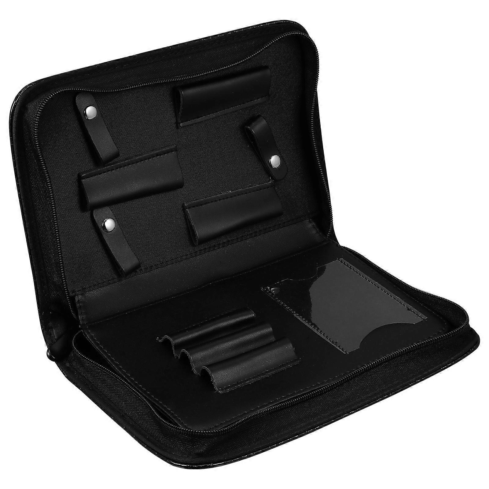 Fabric Salon Cissors Bag Protective For Beauty Workers Hairdressing Trips Rectangular 1Pack