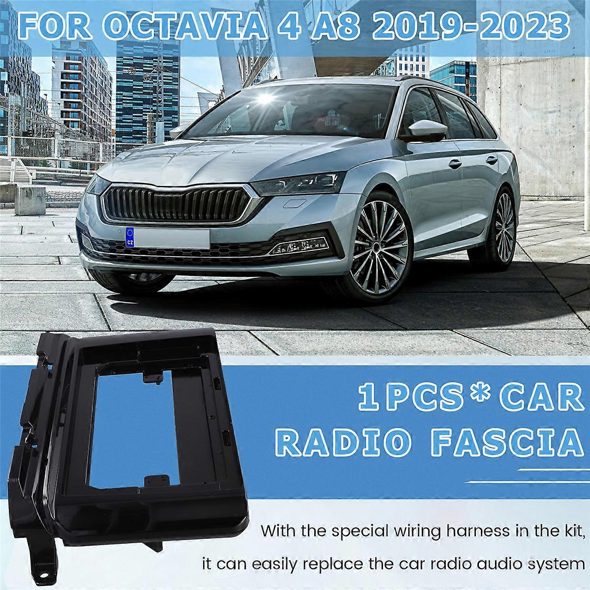 Car Android Radio Stereo Player Frame Fascia for 4 A8 2019-2023 LHD Panel