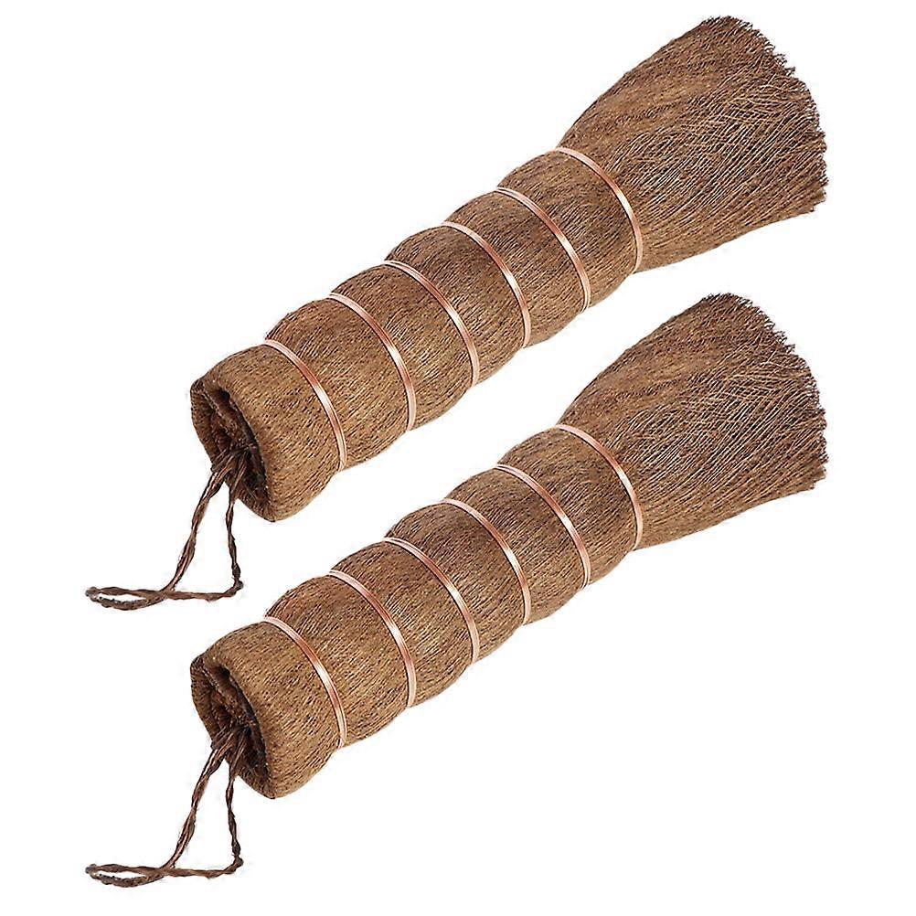 Kitchen Pot Cleaning Brush Cafe Use Detail Cleaning 2Pcs