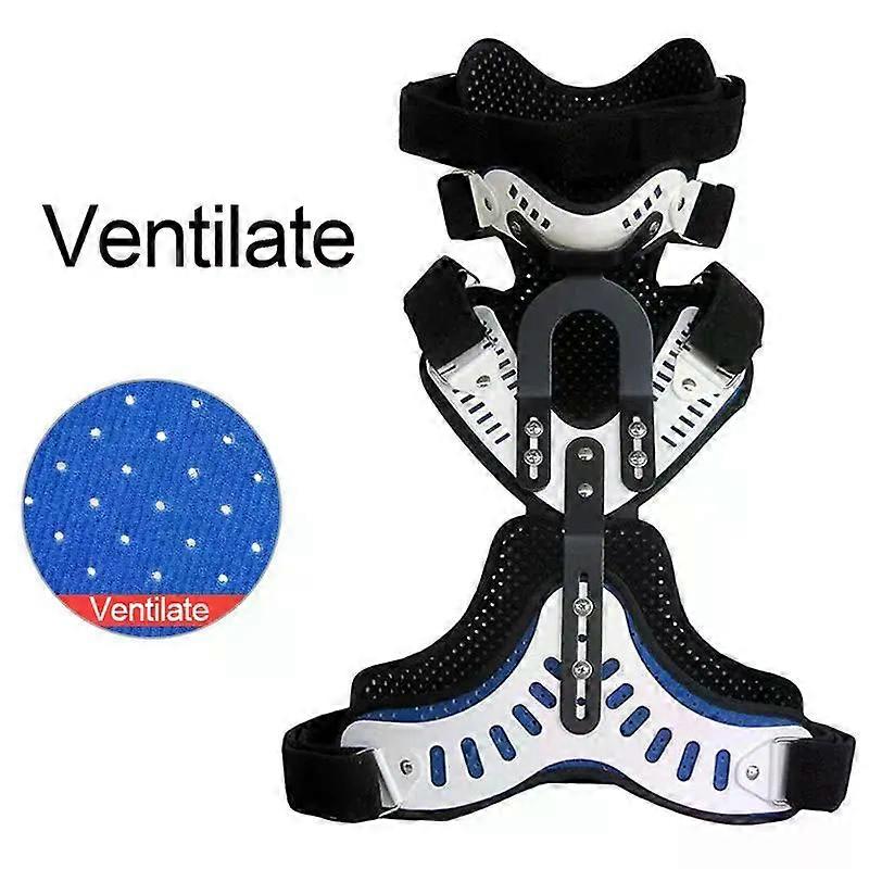 Adjustable Cervical Collar Spine Thoracic Orthosis Head Chest Neck Fixed Brace Posture Corrector Support