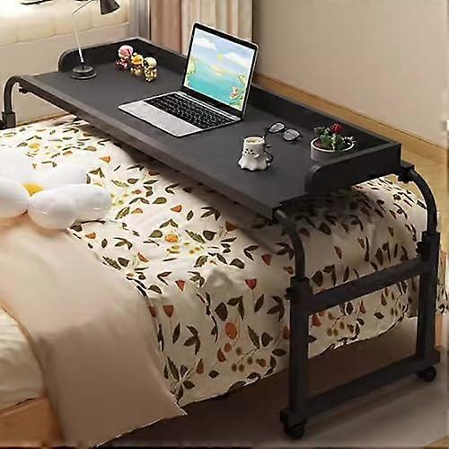 Adjustable height bedside table, heightadjustable desk with tray, rolling medical table, computer desk, overbed tables with wheels