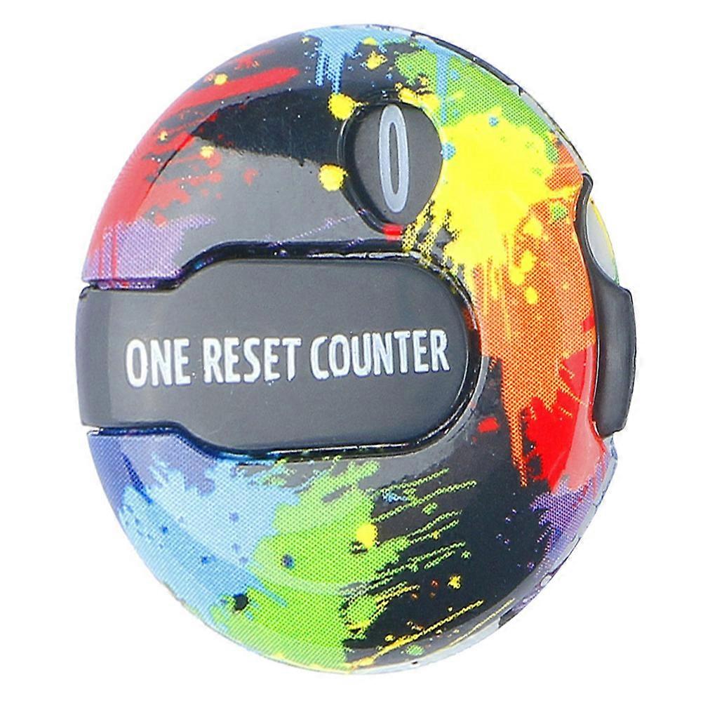 Golfing Counter Portable Scoring Device Multi Colorful 3.00X3.00X2.00CM For Golf Competitions 1Pack