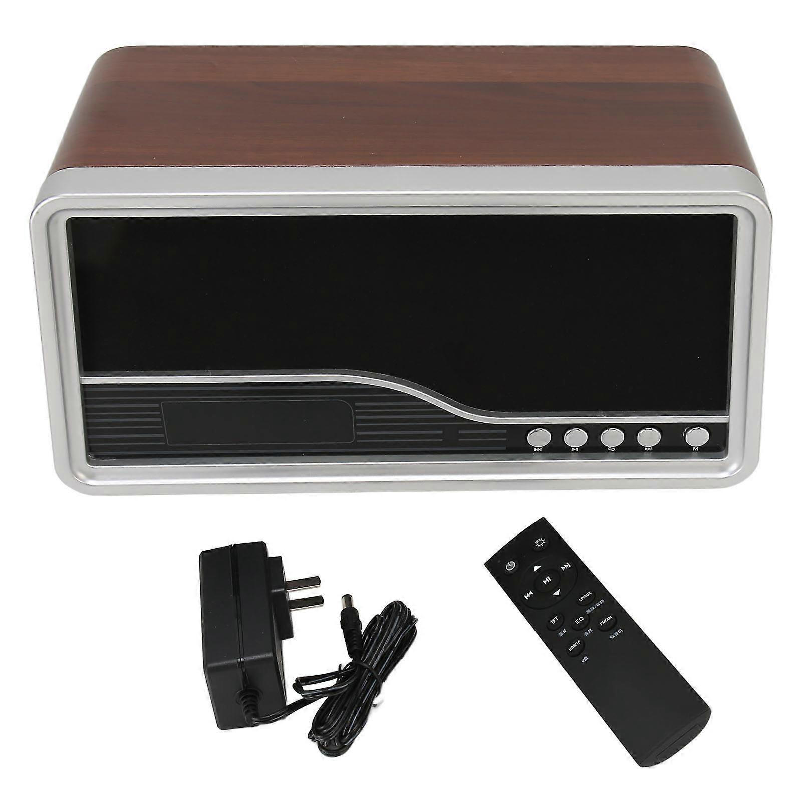 Stereo Wireless Bluetooth Speaker V4.2: Remote Control, FM, USB, High-Quality Sound