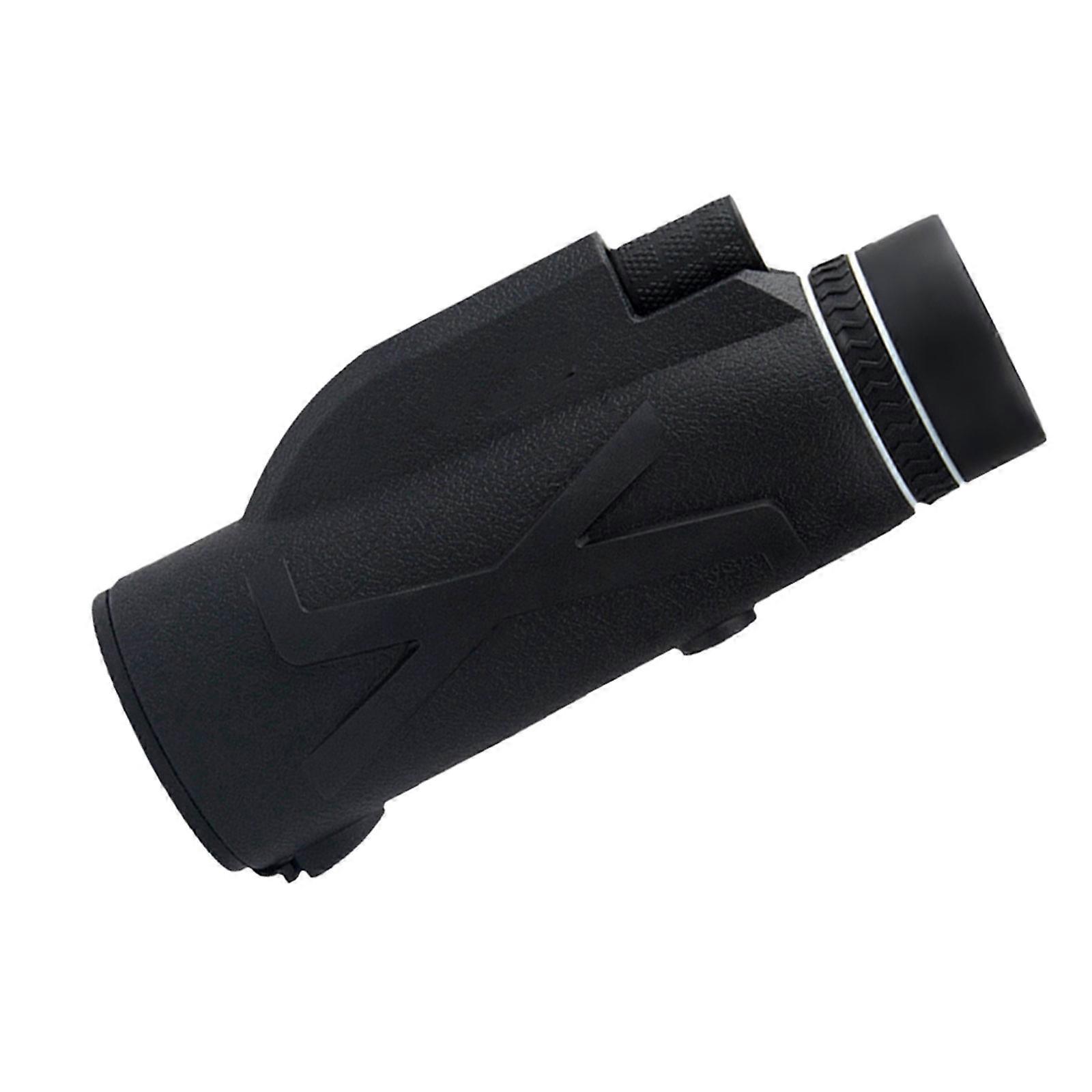 Portable Monocular Telescope with Multi Coated Optics for Outdoor Use Plastic Black 18mm