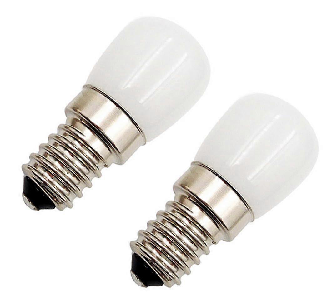2 x 230 V 1.5 W E14 Mini LED Replacement Lamp for Sewing Machine Fridge Lamp Bulb Light