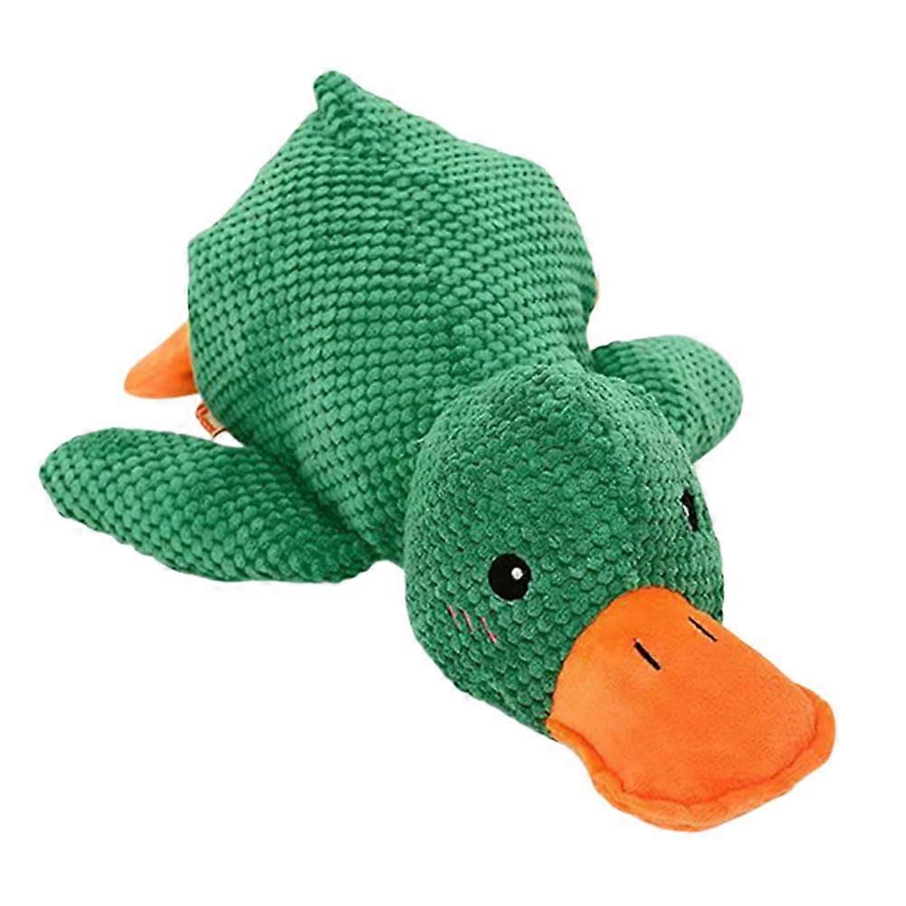 QuackQuack Duck Dog Toy With Soundchip, Yellow Duck Toy For Dogs, Plush Squeaky Dog Toy