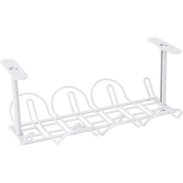 Plastic tray for organizing cables and cords