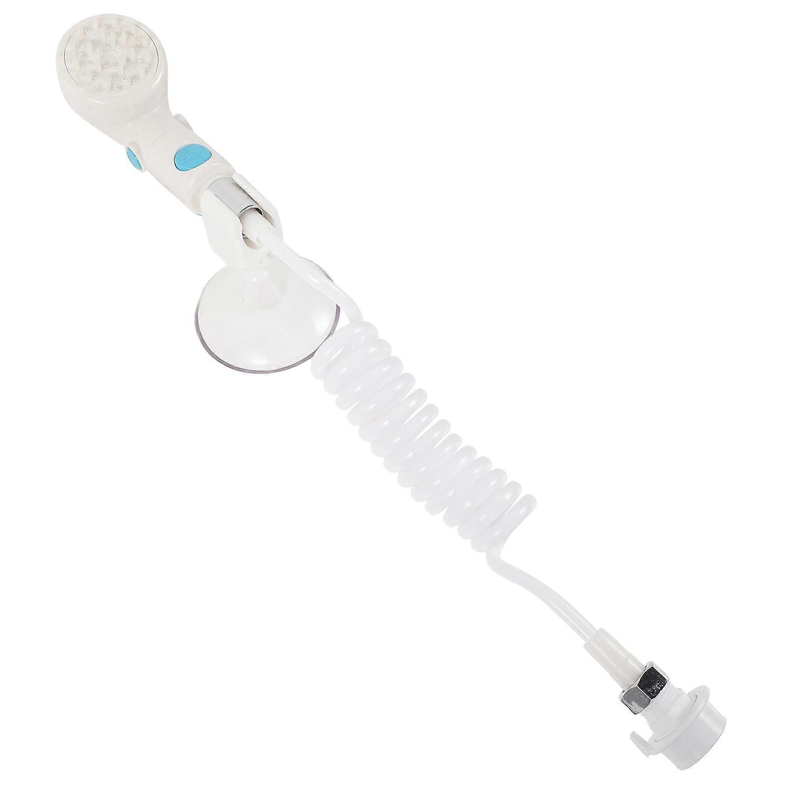 Handheld Shower Unit Detachable Bath Sprayer for Home Plastic 1Set