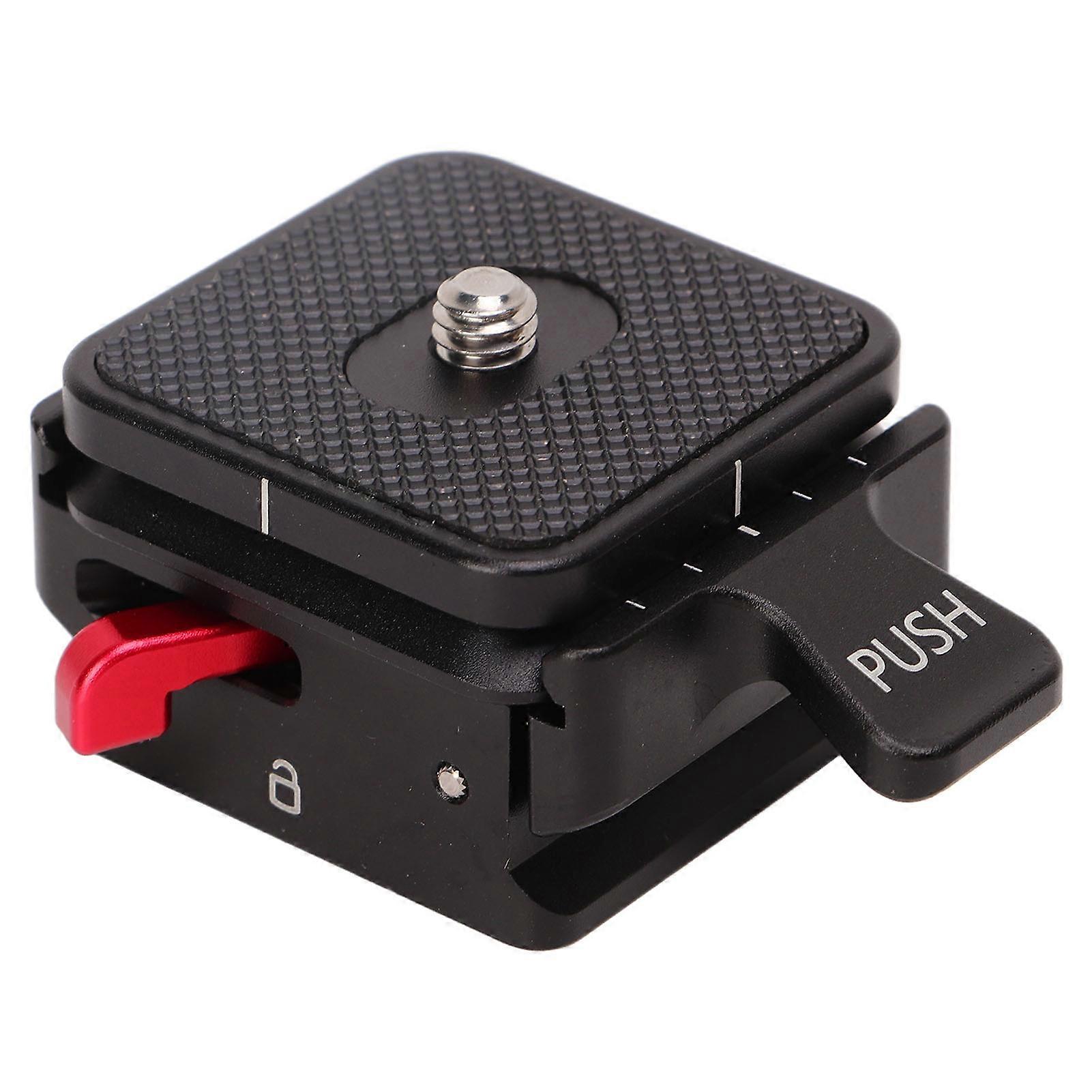 Camera Tripod Ball Head Quick Release Plate QR Plate With 1/4 Inch 3/8 Inch Screw Hole