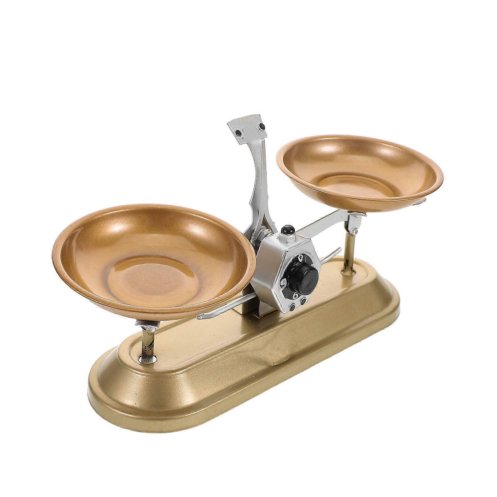 Desktop Metal Balance Decoration Vintage Design For Home Table Centerpiece And Office Desk Ornament Multi 23.00X9.00X9.00CM Decorative 1Pcs