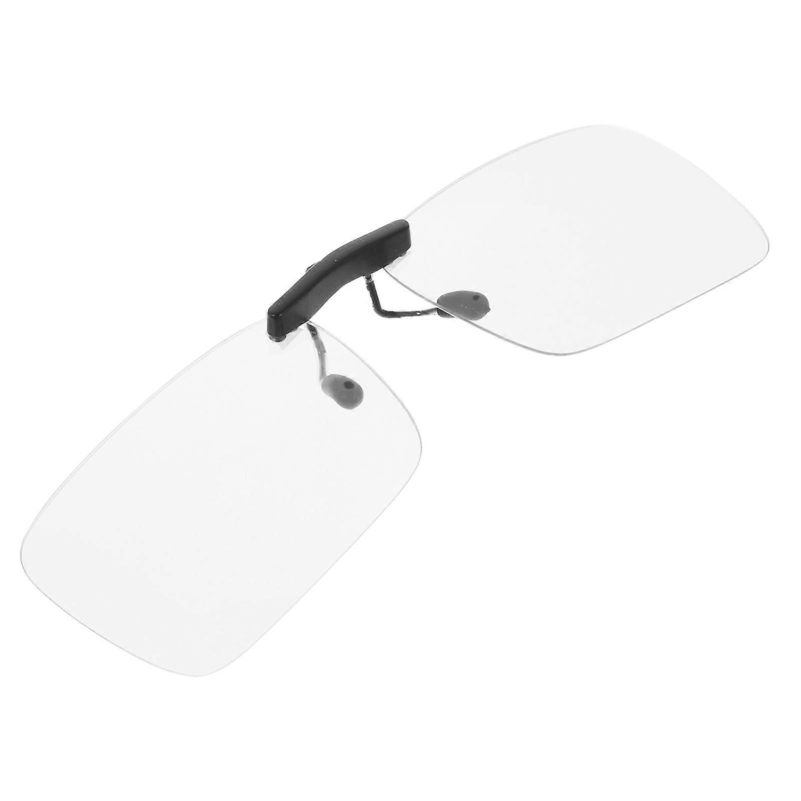 Light Blocking Clip-On Eyeglasses For Eye Protection 1Pc
