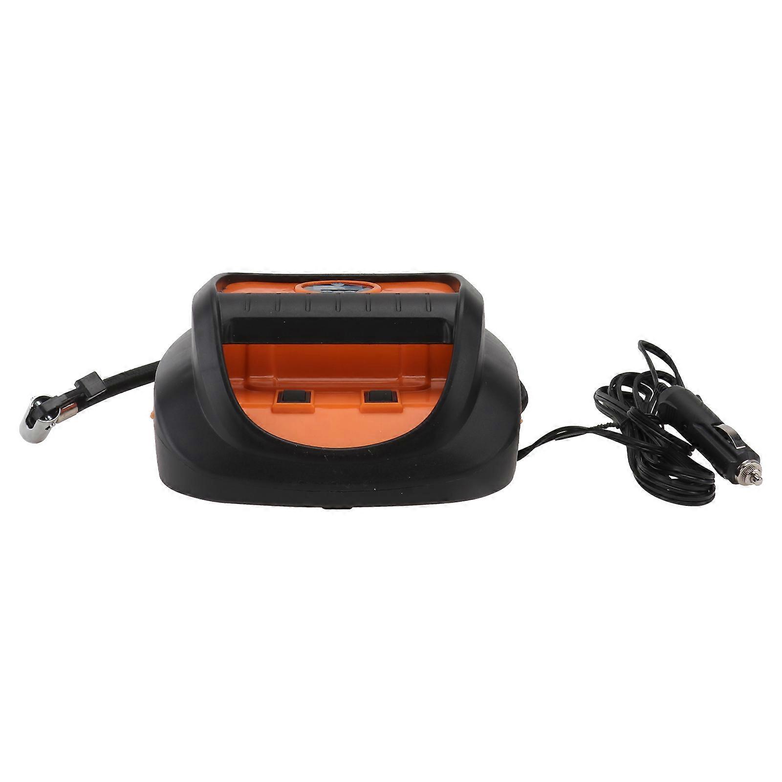 Portable Car Tire Inflator with Digital Display for Automobile Use ABS Material Black Color