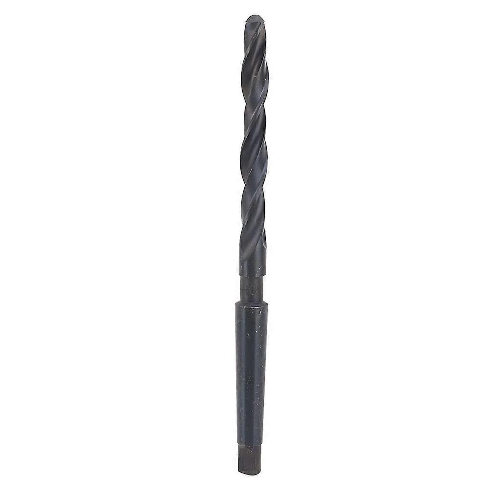 Taper Shank HSS Black Coated Twist Drill Bit 11mm for Metalworking and Woodworking Applications