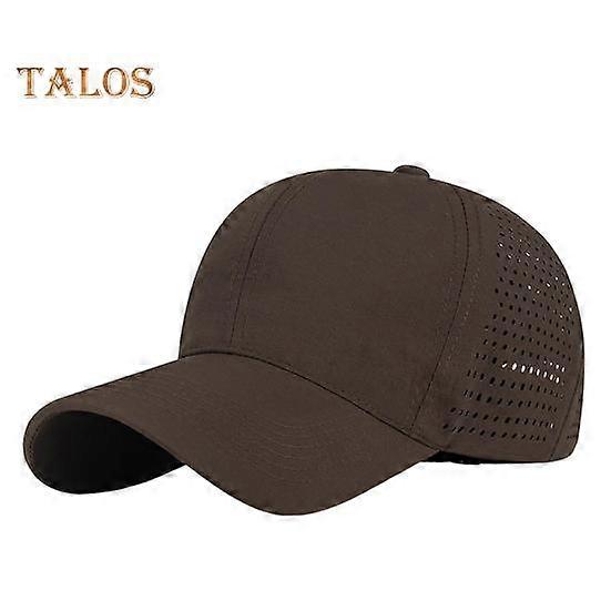 Baseball Hat Extended Brim Sunshade Effect Adjustable Sun Hat Quick-Drying Cap with Breathable Holes