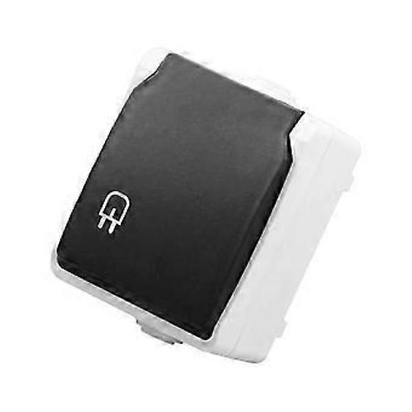 Waterproof Wall Switches Power Socket Rainproof EU Socket for Home Garden