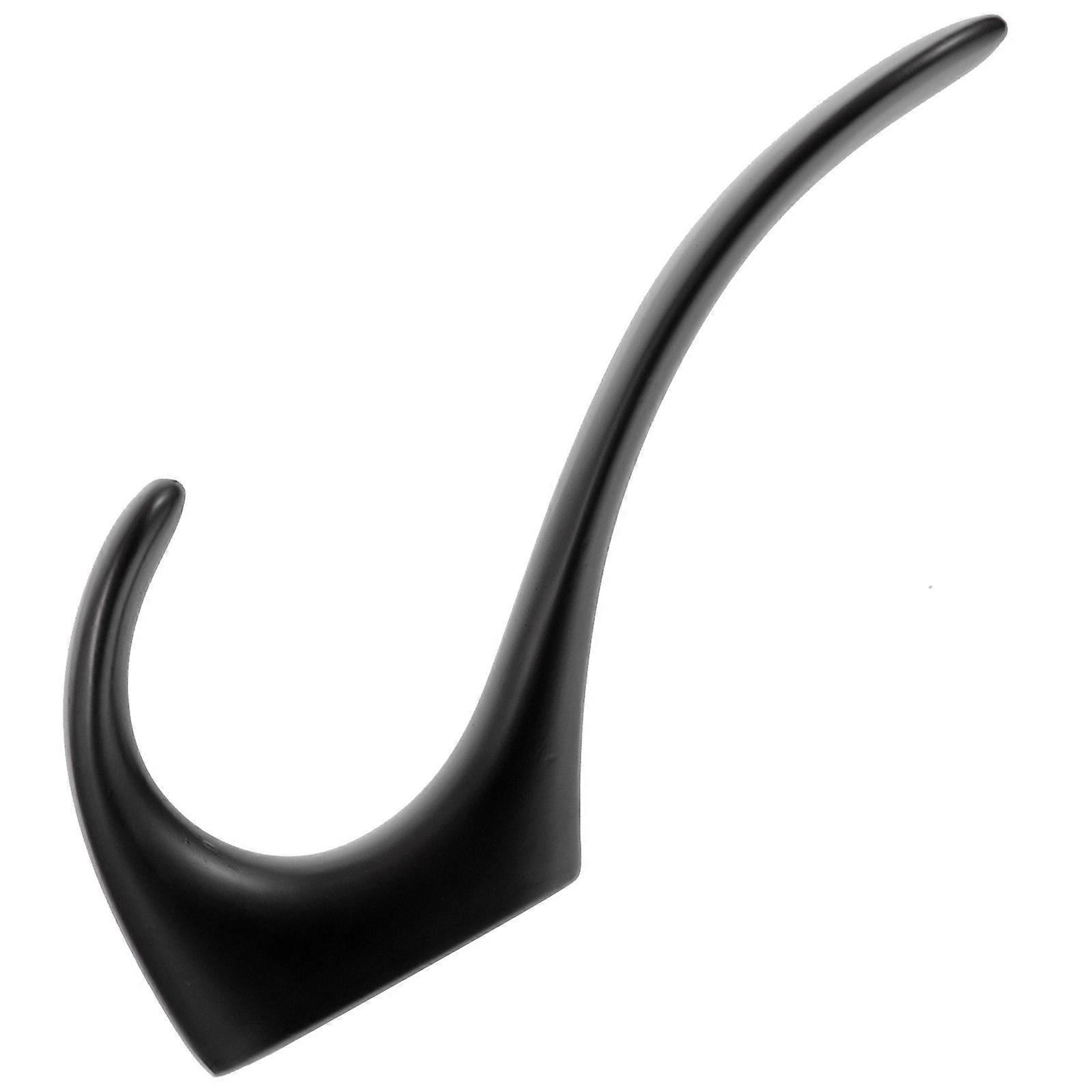Zinc Alloy Wall Hooks for Home Grey Color Smooth Surface with Good Bearing Capacity 4.7 Inches