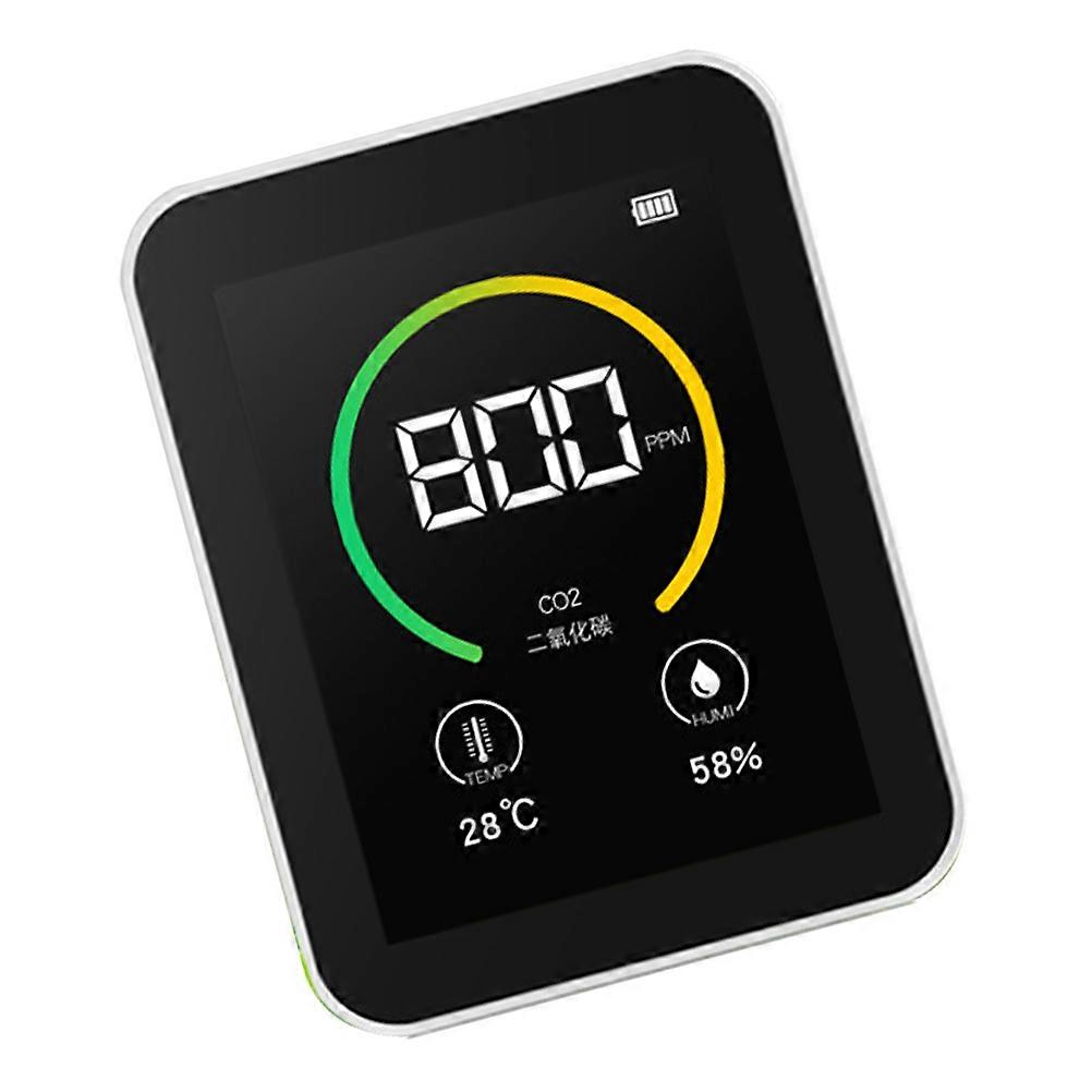 Air Quality Monitor Gas Detector System Rectangular Shape 1Set