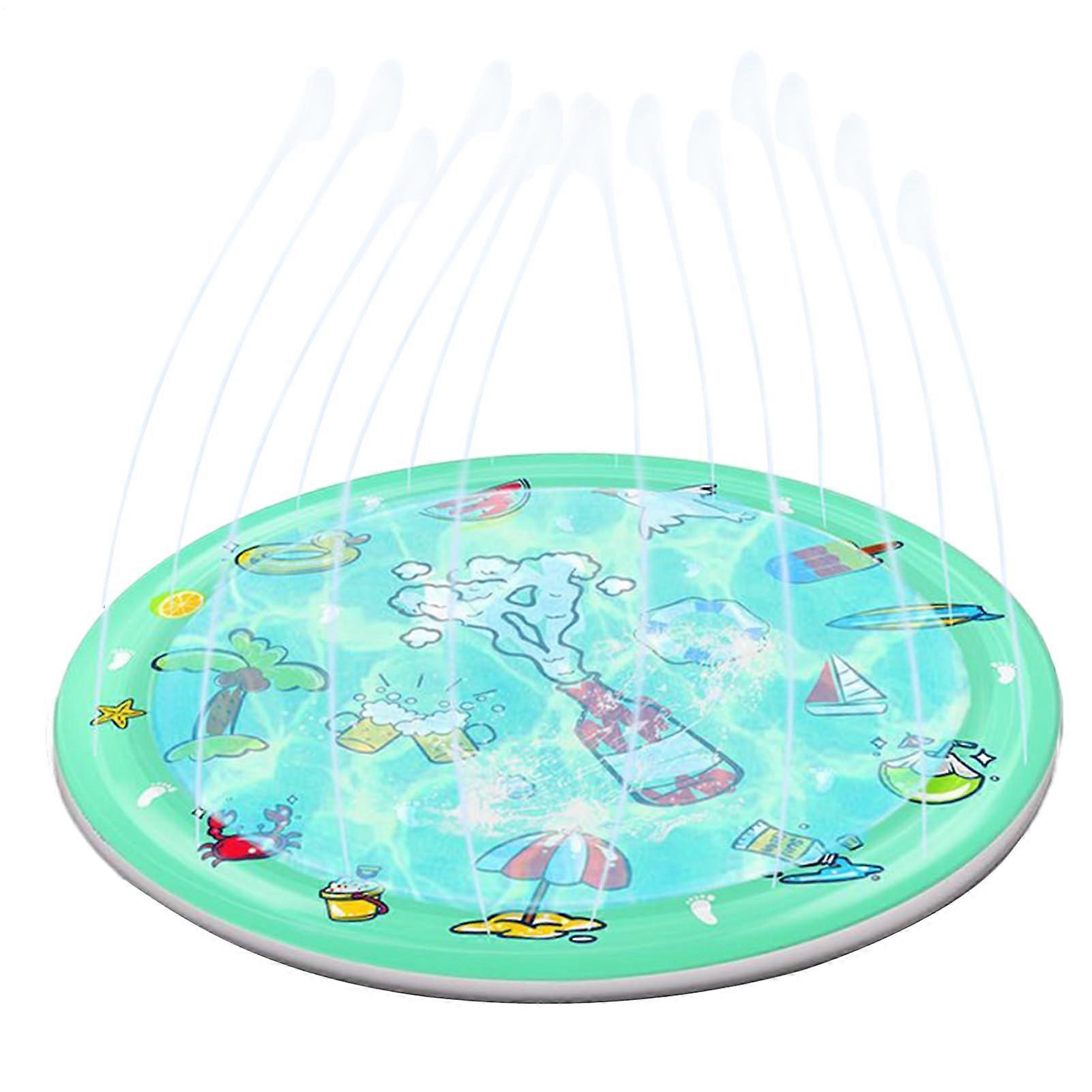 Katzen Wasserspielmatte - Extra Dicke Rutschfeste Wasser Spielmatte Für Haustiere - Ideal Für Drinnen Und Draußen