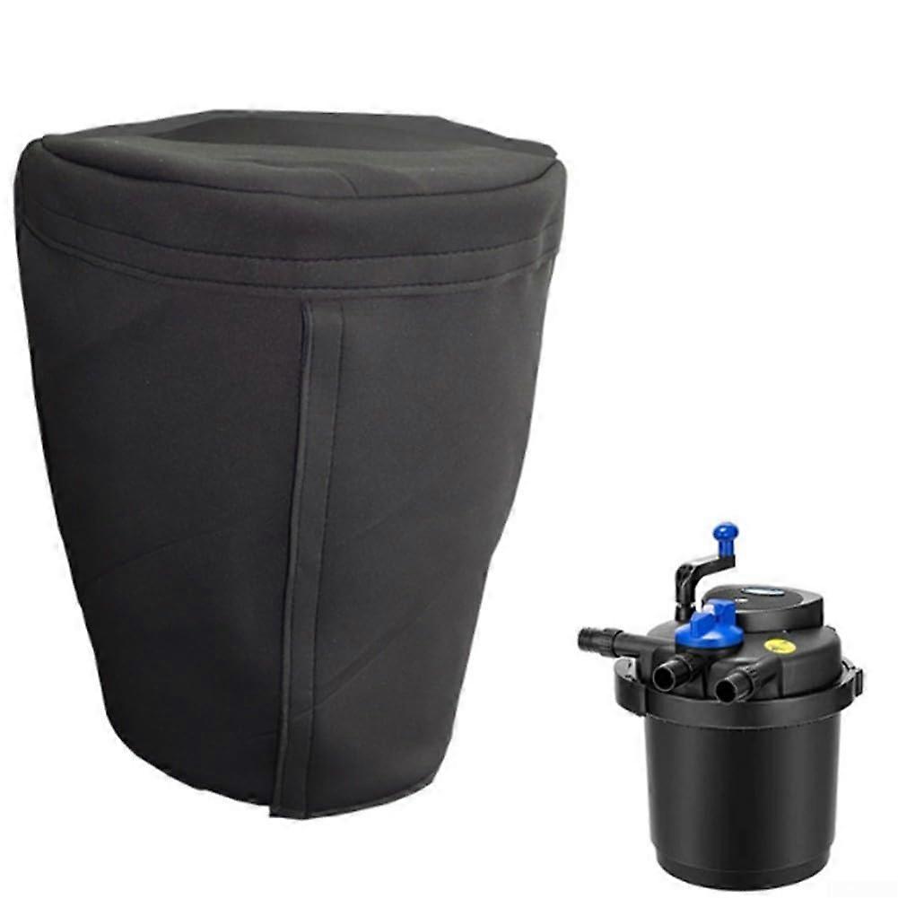 Filterisolierung 33 cm x 40.6 cm, Druck-Biopool Filterschutz Hitzeschild für Garten und Pool Ökosystem