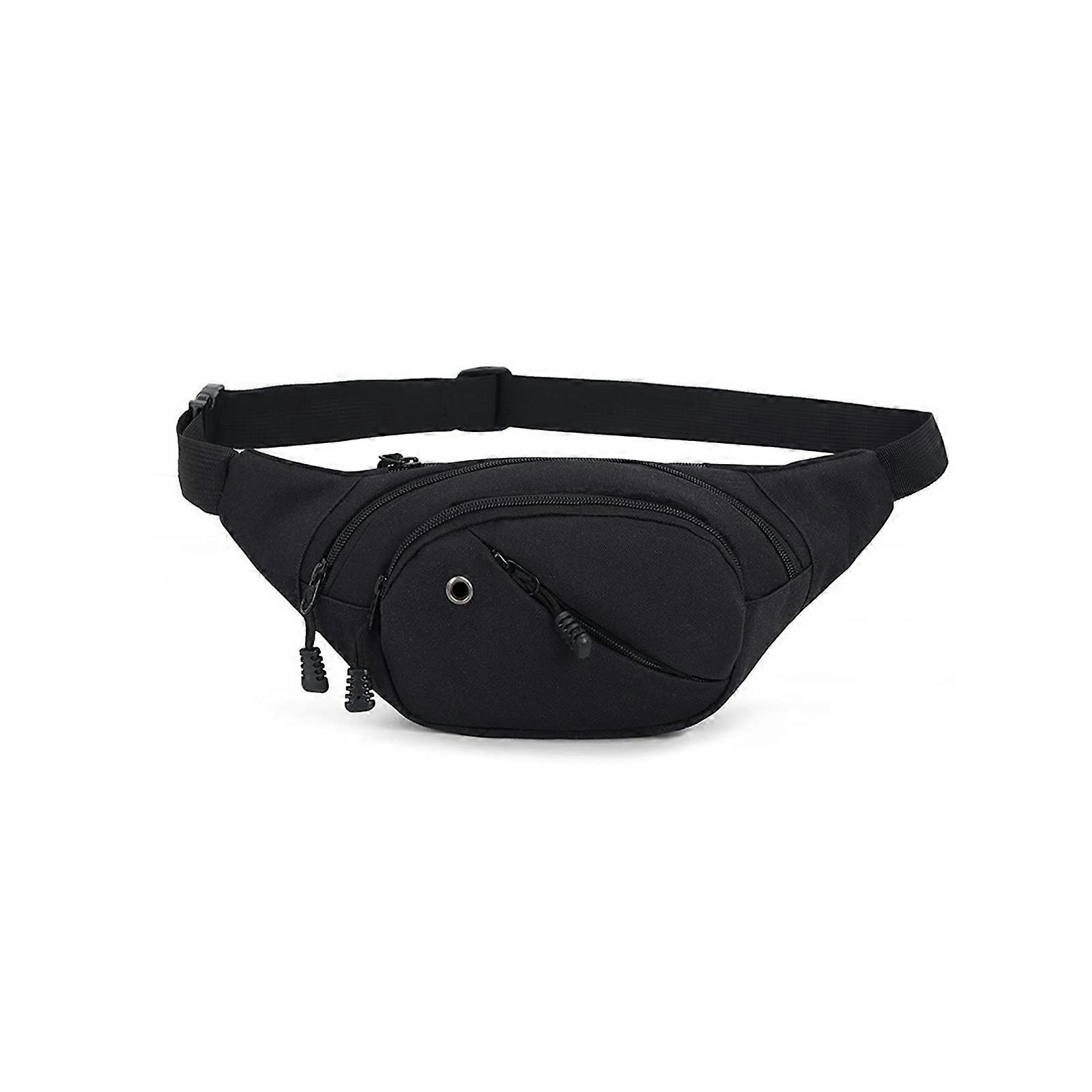 Camouflage Waist Bag for Men, Durable Canvas Fanny Pack with Cell Phone Pocket, Adjustable Strap, Color 4, 4-Inch Size