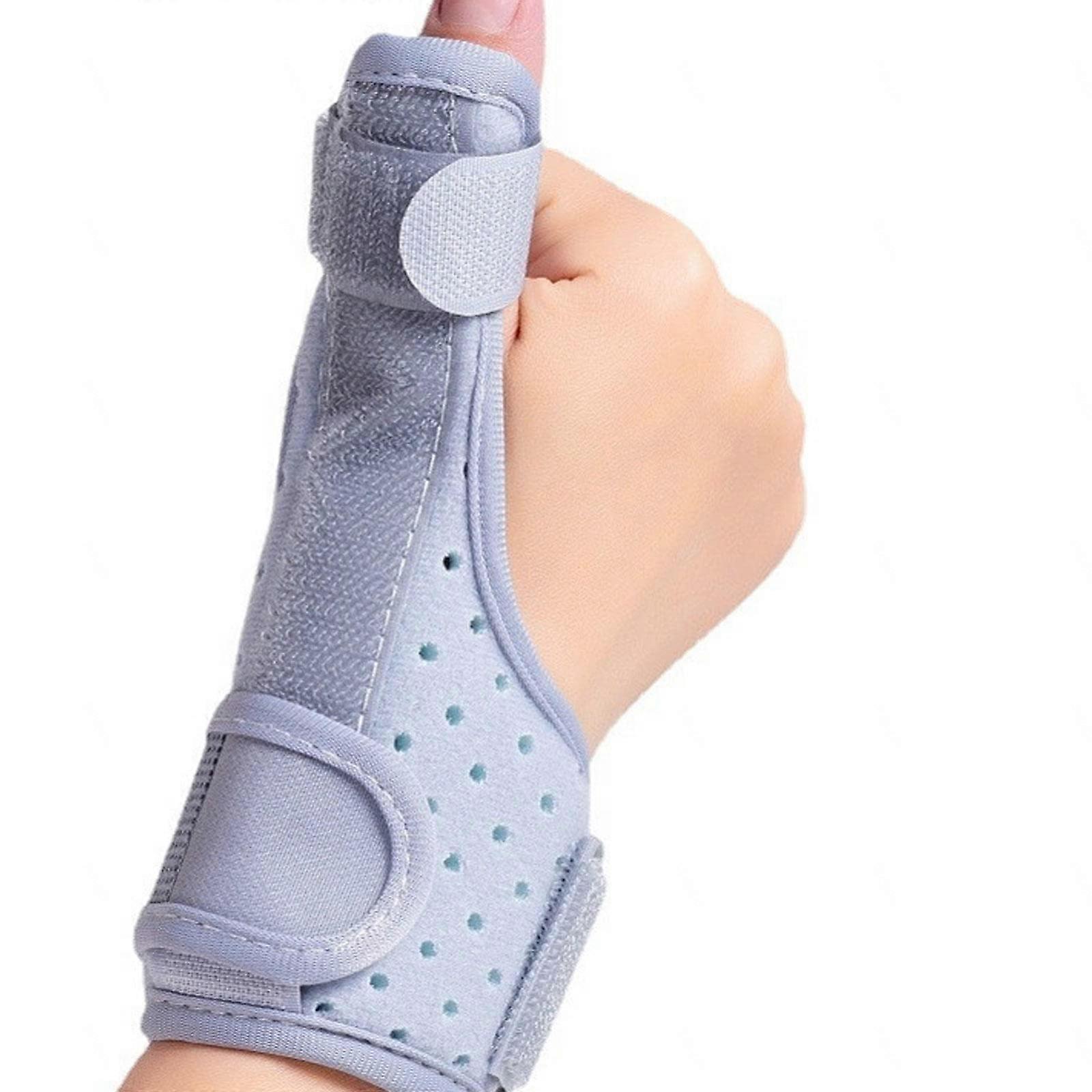 Finger Correction Splint for Thumb and Wrist Stabilization, Reversible Design for Trigger Finger, Arthritis Pain Relief, Adjustable Size