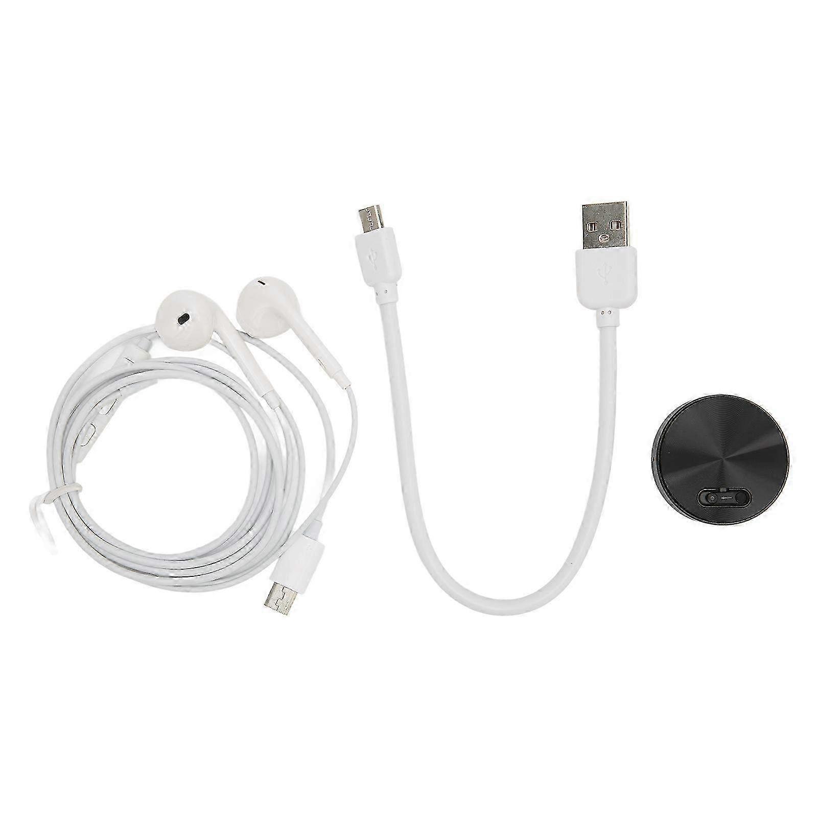 Mini HD Voice Recorder - 32GB USB Rechargeable with Noise Reduction - Compact Sound Recording Device for Meetings & Lectures