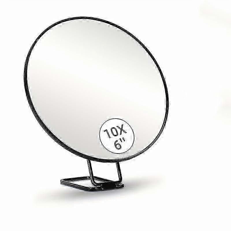 Specchio d'ingrandimento 30x, Specchio d'ingrandimento con supporto e pinzette, Specchio portatile con magnif 30x/1x