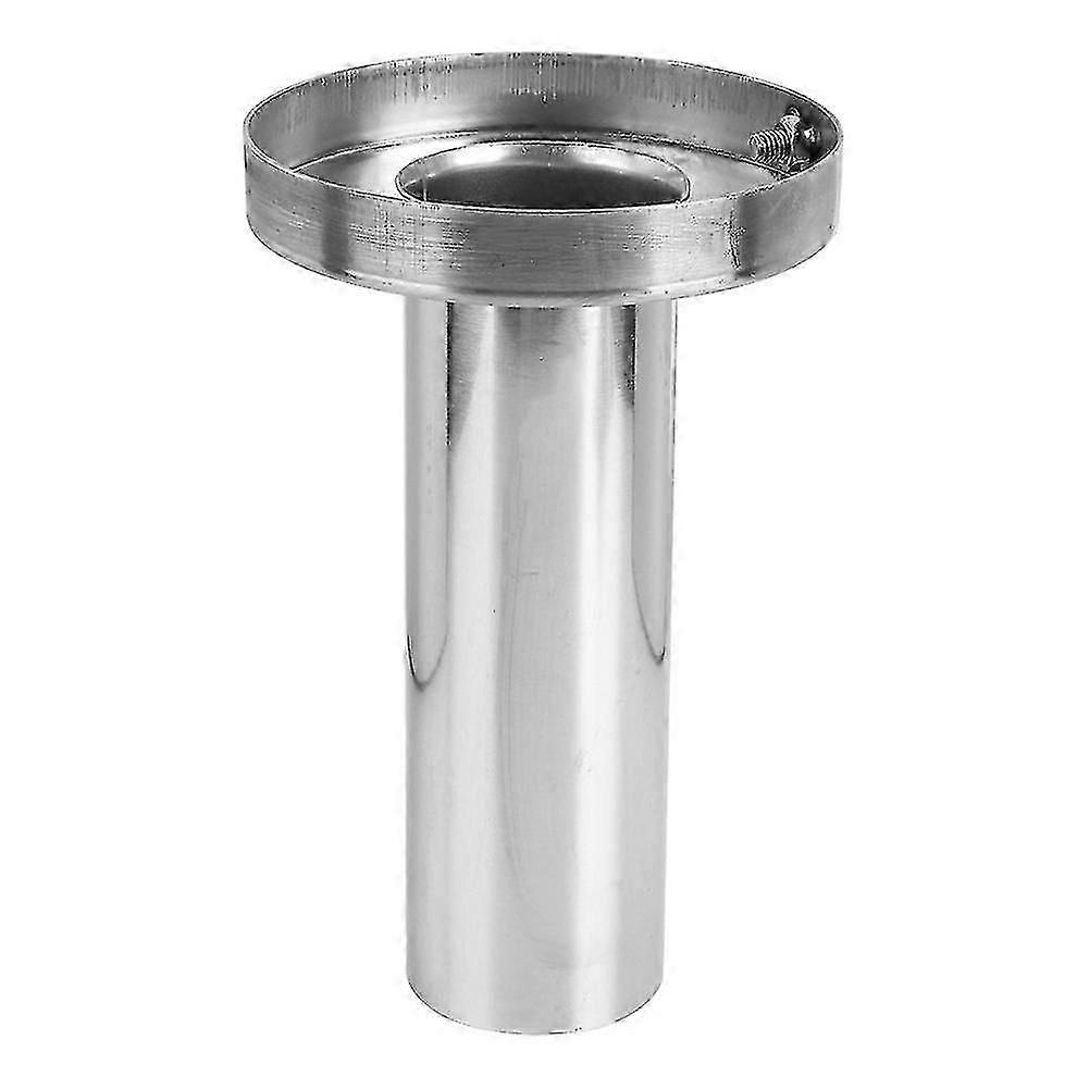 For Universal 3.5in Stainless Steel Muffler Silencer - Car Performance Modification Accessory