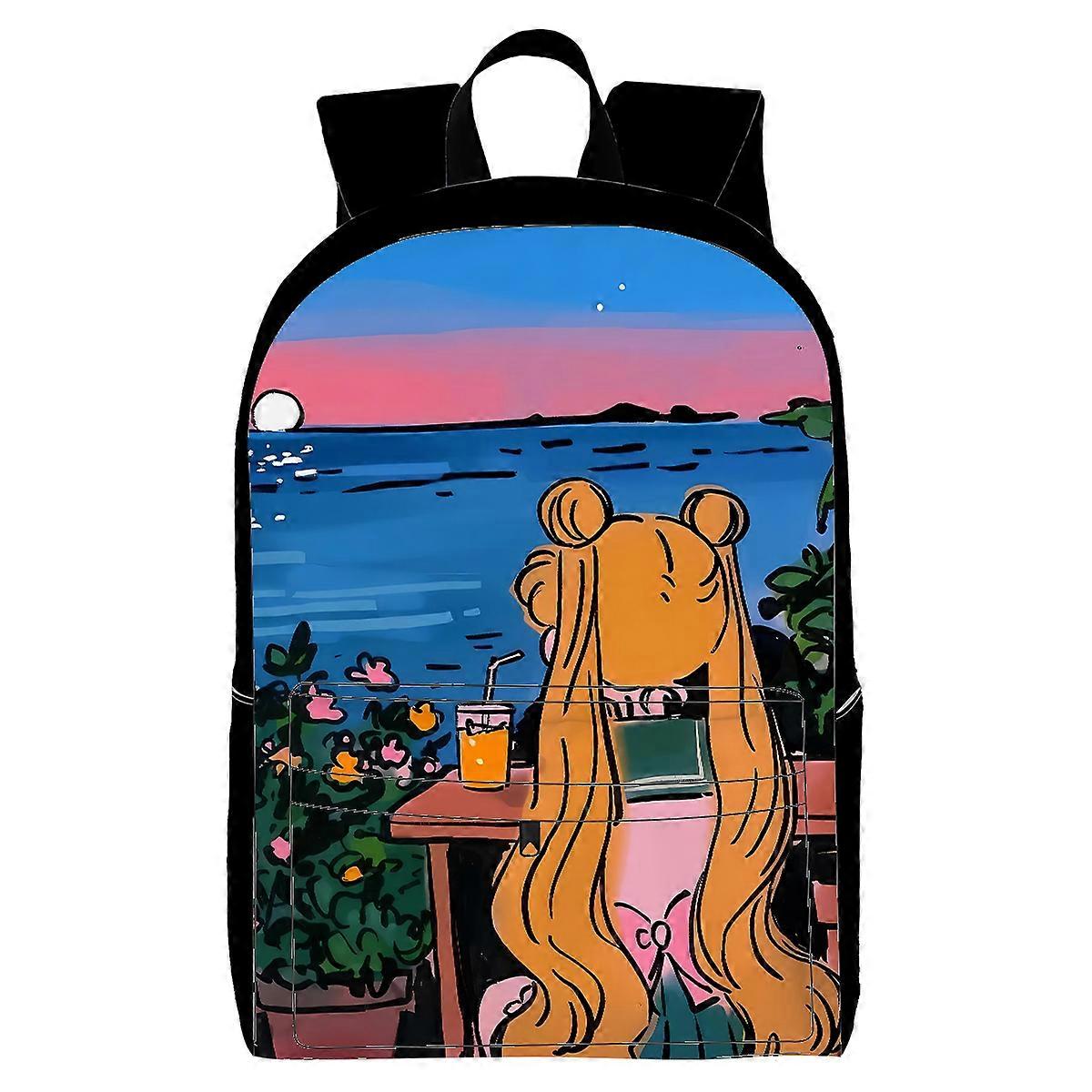 Backpack, with Multiple Organizational Compartments, Fits 15.6 Inch Notebook, for Travel, Teen, Business Work D2346