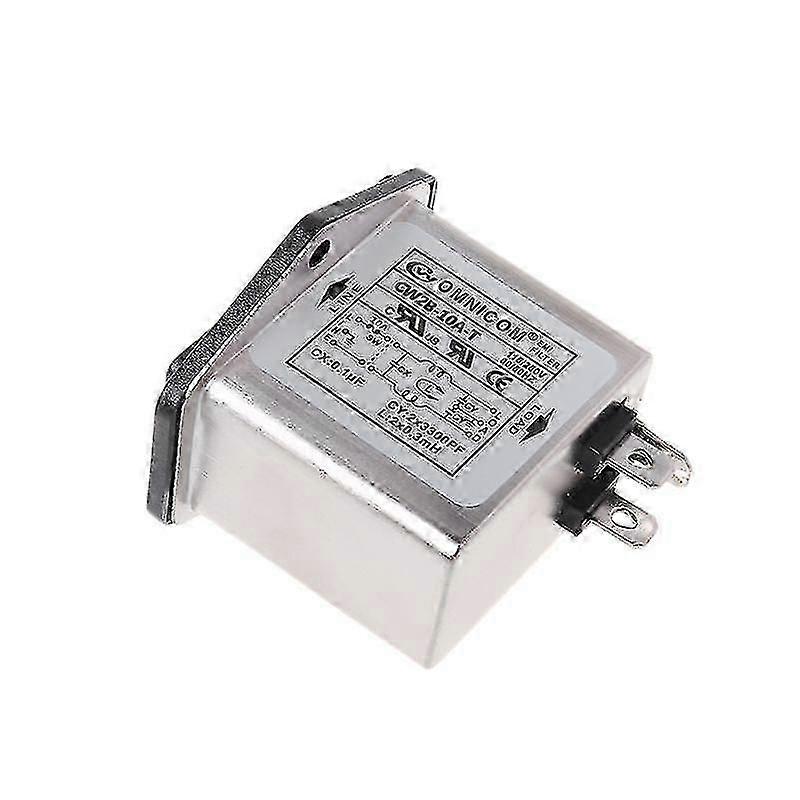 CW2B-10A-T EMI Power Filter Single Phase Socket Line-Conditioner AC 115/250V-In stock