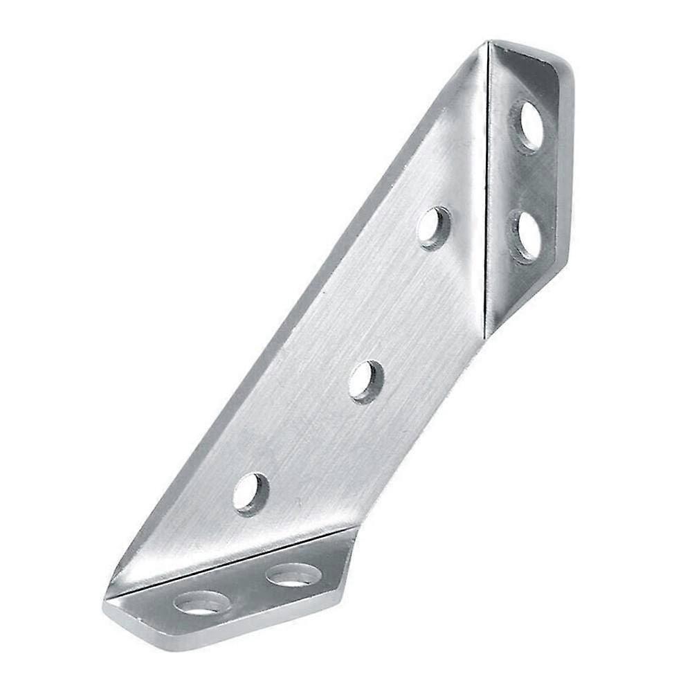 Angle Brackets 90 Degree Right Angle, 304 Stainless Steel Angle Iron for Wood Furniture, Medium Size, Fixed Connector, Pack of 2