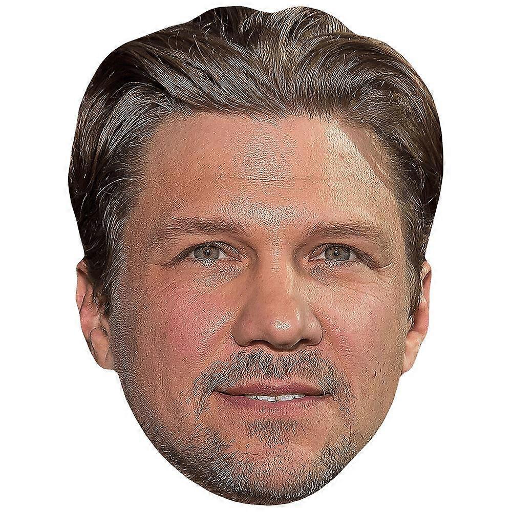 Marc Blucas (Smile) Celebrity Mask, Flat Card Face