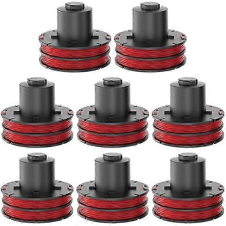 8PCS Replacement Spools Compatible For AL-KO Lawn Trimmer Wire Reels 112966