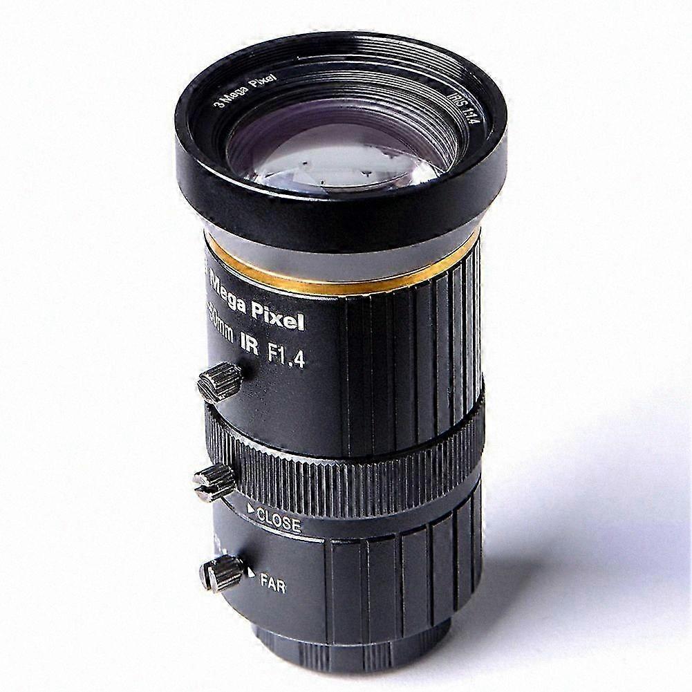1/2.5 inch 3MP 5-50mm C-Mount Zoom Lens for IMX477 HQ Camera, with C- Adapter