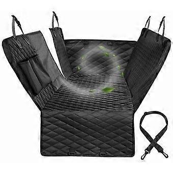 Black Dog Car Back Seat Protector Cushion