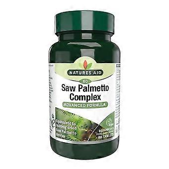 Natures Aid Saw Palmetto Complex for Men 60 Tablets - 2 Pack