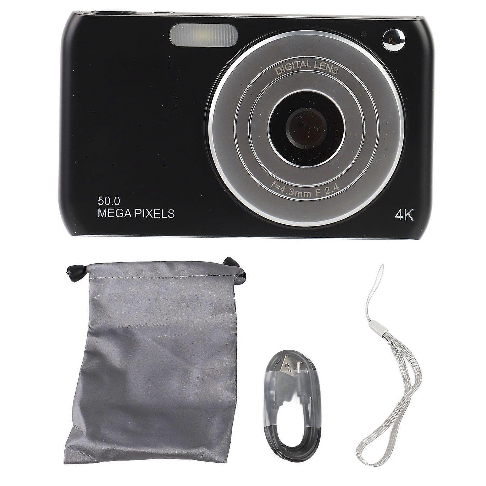 4K Digital Camera 50MP 2.88 Inch Screen 16X Digital Zoom AF Autofocus Anti Shake Digital Video Camera
