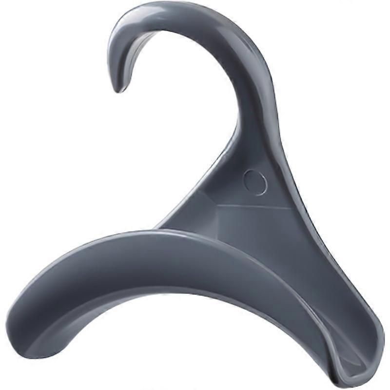 Arched Hook Handbag Home Storage Rack 2 Gray