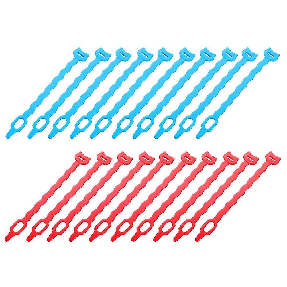 20pcs Non Skid Fastener Buckles for Clothes Drying Racks – Flexible Windproof Hanger Clips Compatible with Clotheslines & Wire – Random Color