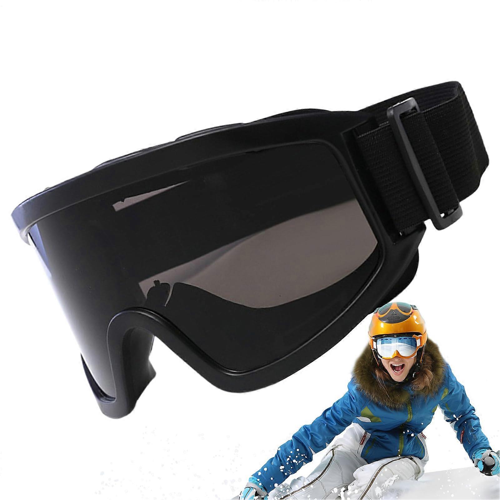Ski Goggles for Girls Junior Snow Glasses UV Protection Anti Fog Grey Flakes