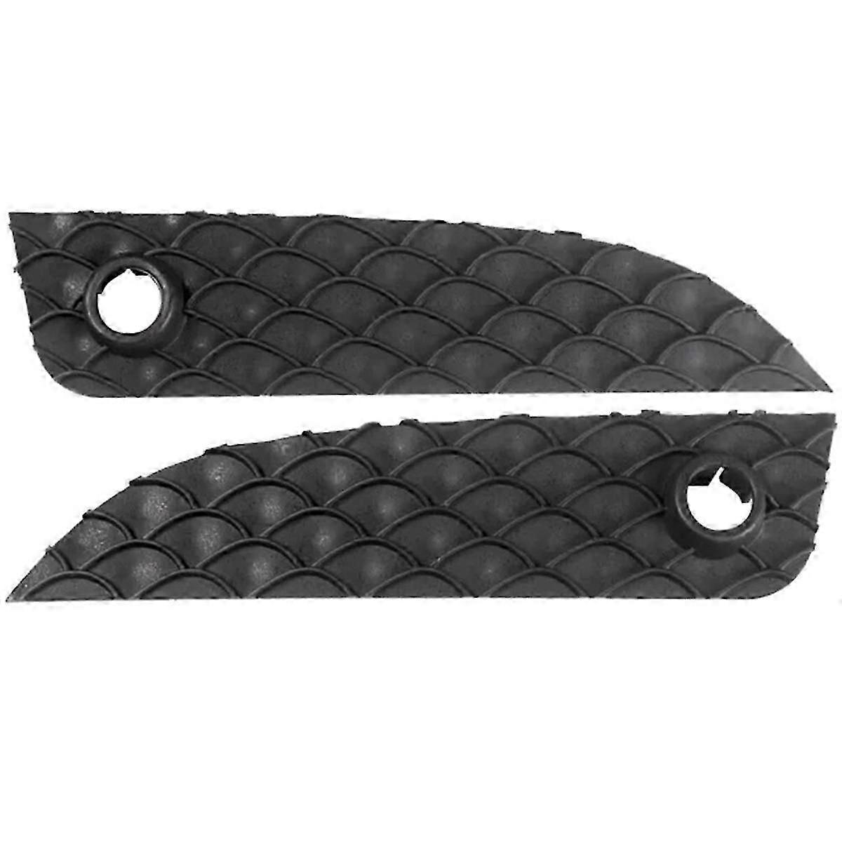 Auto 1 Pair of Bumper Grilles Air Deflector Decorative Panels 2538855100 2538855200 for GLC X253 C253 C253