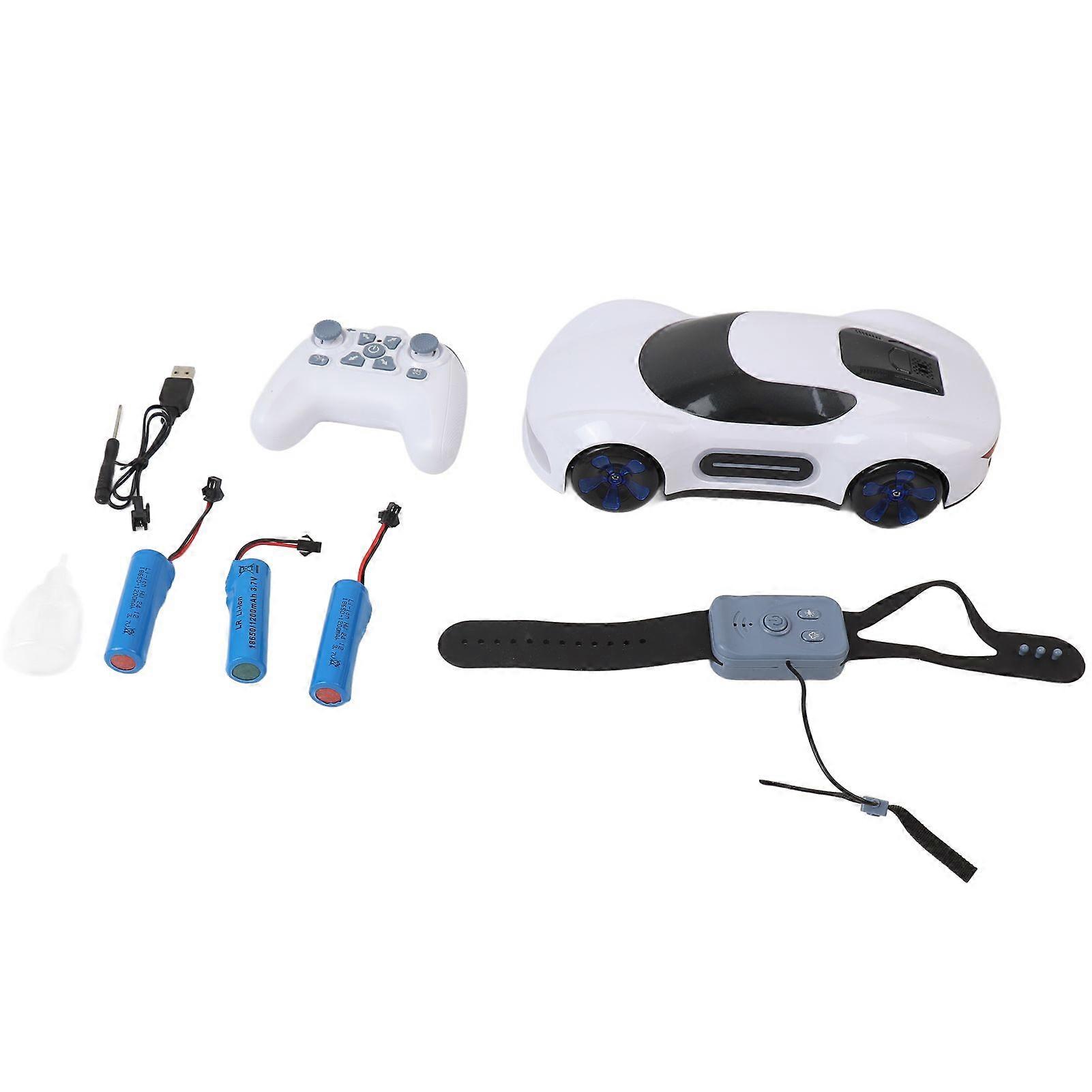 Remote Control Drift Car Remote Control Spray Car 2.4GHz with Double Spray Gesture Sensing Control Watch Light Sound for Children Boys Girls