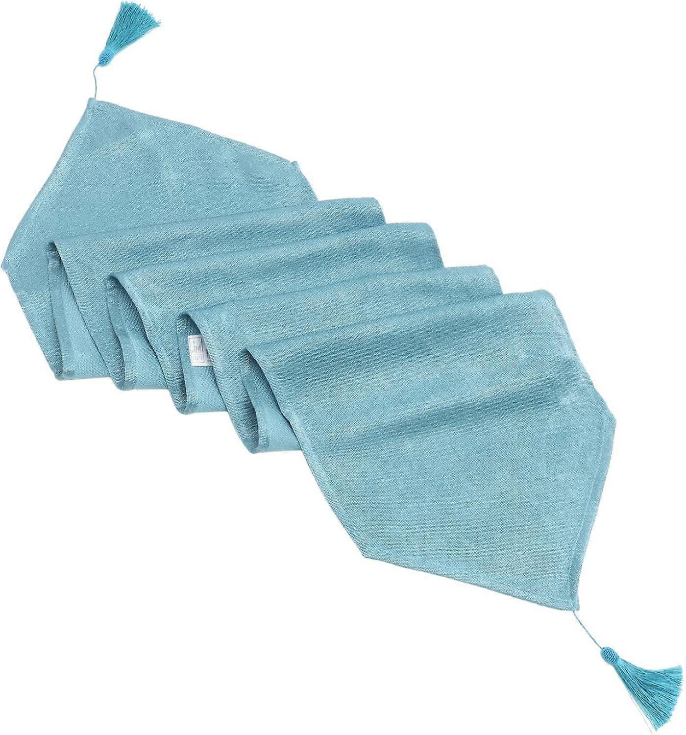 Tassel Table Runner Elegant Tablecloth for Weddings Parties Home Lightweight and