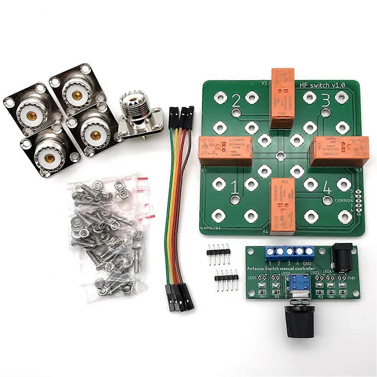 4:1 Coax Remote Antenna Switch SO-239 High Power