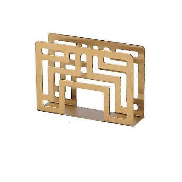 Luxury Gold Vertical Napkin Holder - Style 1