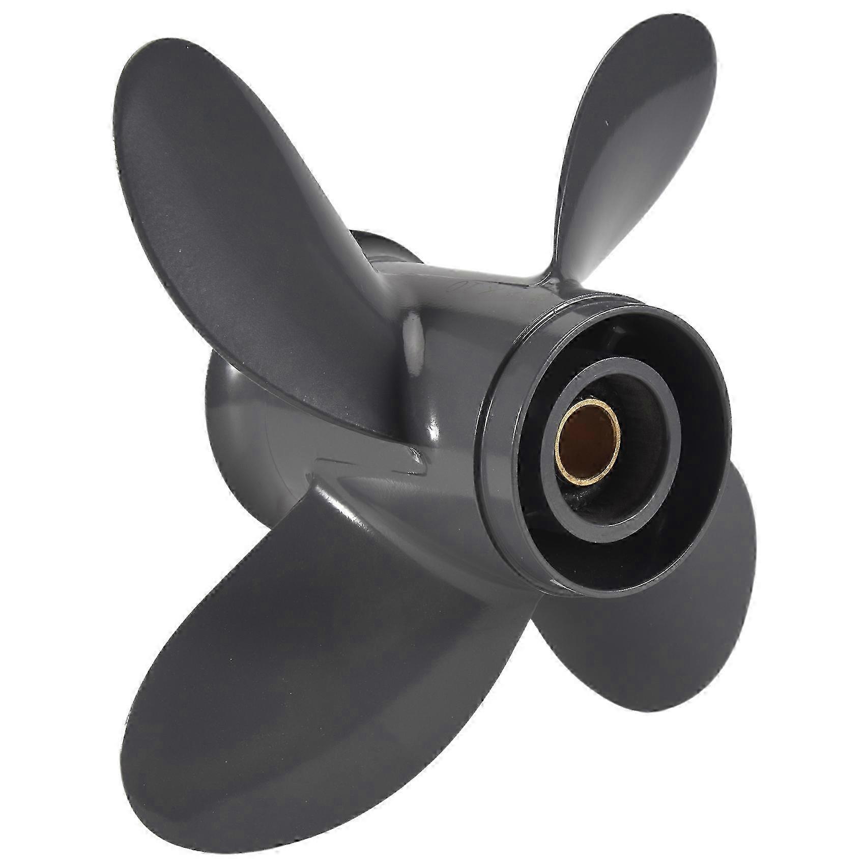 Propeller 4 Blade 9 1/4X10 for Honda and Yamaha Outboard BF8D/BF9.9D BF9.9/BF15A BF15D/BF20 8 Splines 58134-ZV4-010AH