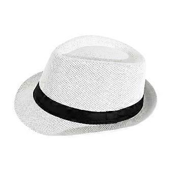 Men Women Panama Hat Casual Jazz Cap For Fishing Vocations Backpacking Festivals