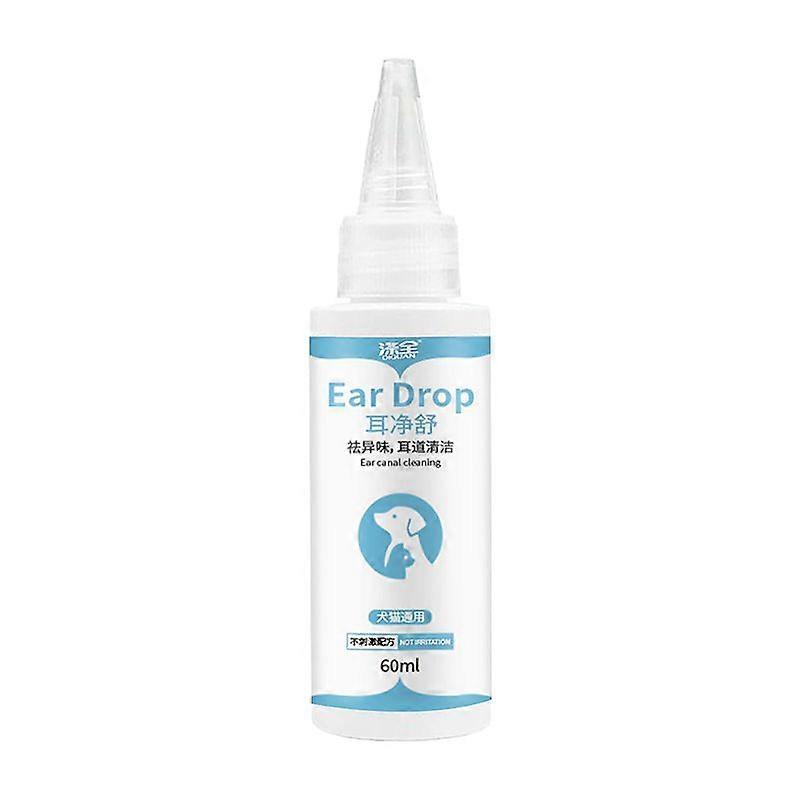 Clinical Care Ear Therapy, Cat and Dog Ear Cleaner Helps Soothe Itchiness and Clean The Ear Canal of Debris and Buildup