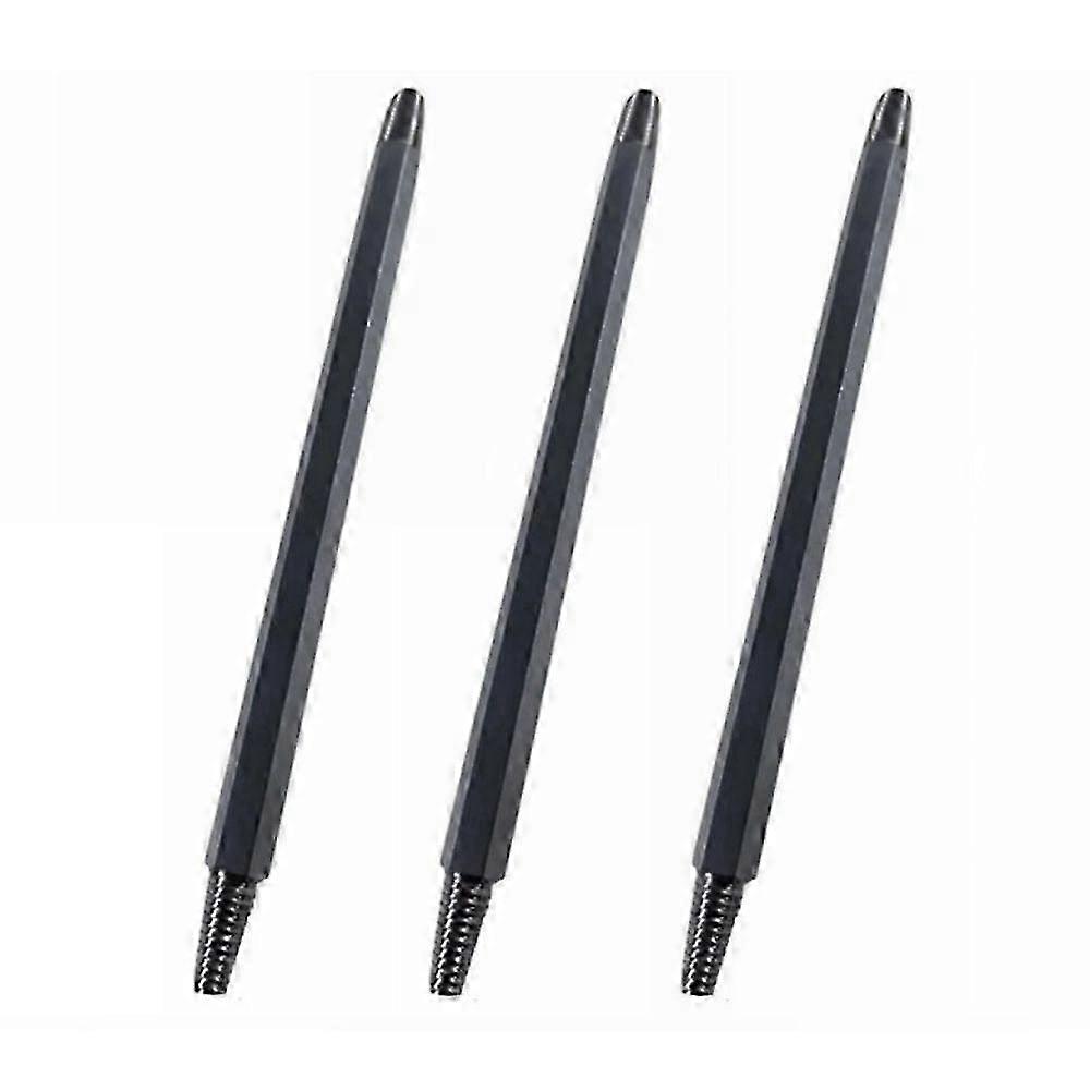 Professional Spark Plugs Removal Tool Kit with 10mm Hex Drive Double-Ended Reverse Flute Tap for Extracting Broken Plugs
