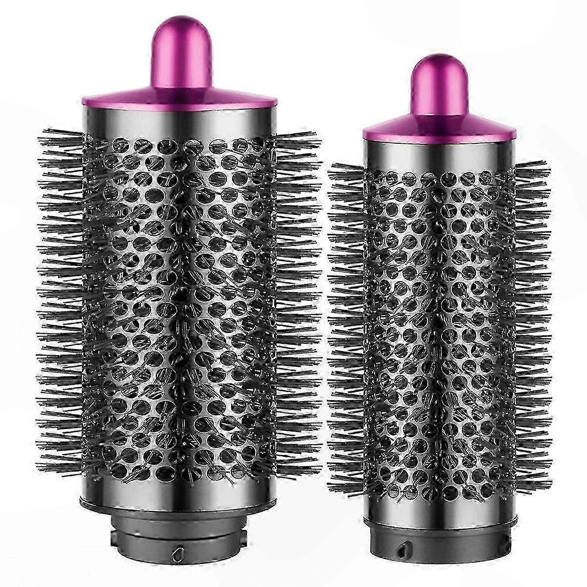 Volumizing Brush Attachment for Airwrap Large & Small Round Brushes - Boost Volume and Style Efficiency